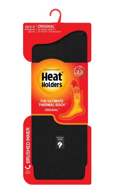 HeatHolders Chaussettes thermique Hommes ORIGINAL -  red – Image 3