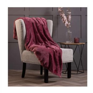 Heat Holders Luxus Fleece Couverture 180x200 cm - Cherry